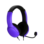 אוזניות חוטיות דגם PDP Airlite ל-PS5 בצבע סגול מבית Turtle Beach