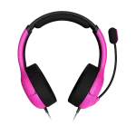 אוזניות חוטיות דגם PDP Airlite ל-PS5 בצבע ורוד מבית Turtle Beach