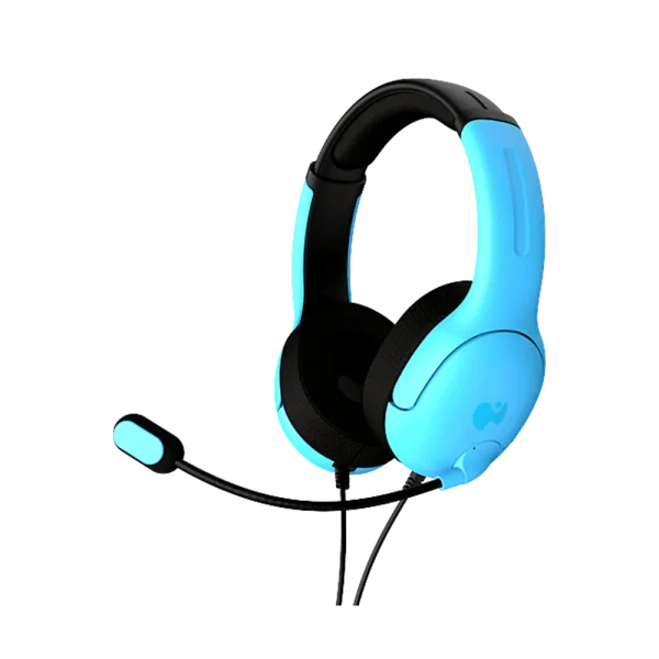 אוזניות חוטיות דגם PDP Airlite ל-PS5 בצבע כחול מבית Turtle Beach