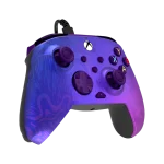 בקר גיימינג חוטי דגם PDP Rematch™ Glow Advanced Wired בצבע סגול מבית Turtle Beach
