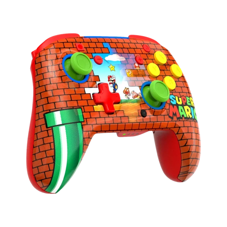 בקר גיימינג אלחוטי דגם Rematch™ Wireless Controller - Mario Bricks עבור Nintendo Switch, מבית Turtle Beach