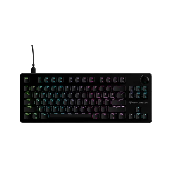 מקלדת גיימינג דגם Vulcan II TKL מבית Turtle Beach