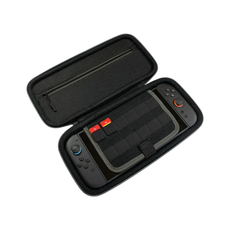 נרתיק נשיאה ל-Switch 2 בצבע אפור דגם Playtrek מבית Turtle Beach