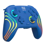 בקר גיימינג אלחוטי ל-Nintendo Switch 2 דגם Afterglow Wave Wireless Controller בצבע כחול מבית Turtle Beach