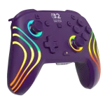 בקר גיימינג אלחוטי ל-Nintendo Switch 2 דגם Afterglow Wave Wireless Controller בצבע סגול מבית Turtle Beach