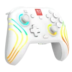 בקר גיימינג אלחוטי ל-Nintendo Switch 2 דגם Afterglow Wave Wireless Controller בצבע לבן מבית Turtle Beach
