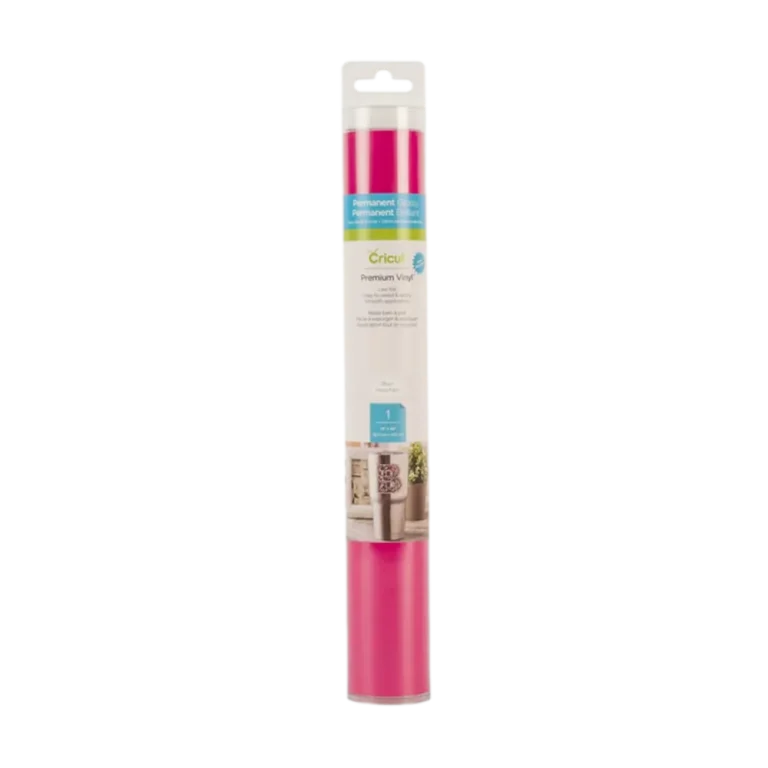 נייר ויניל פרמננט ורוד 30X120 ס"מ CRICUT
