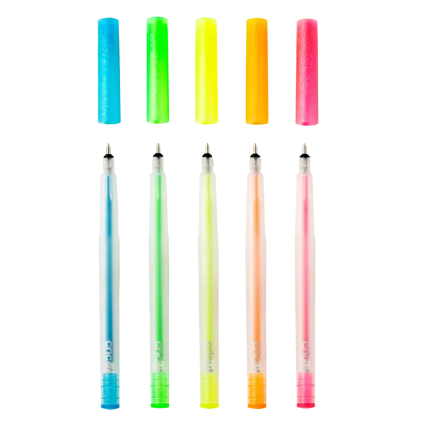 עטים (5) Cricut GLIT GEL NEON 0.8
