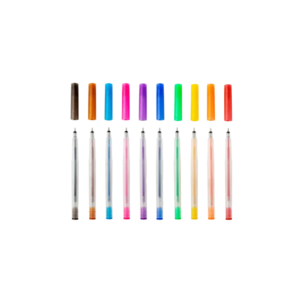 עטים Cricut GLIT GEL RAINB 0.8 (10)