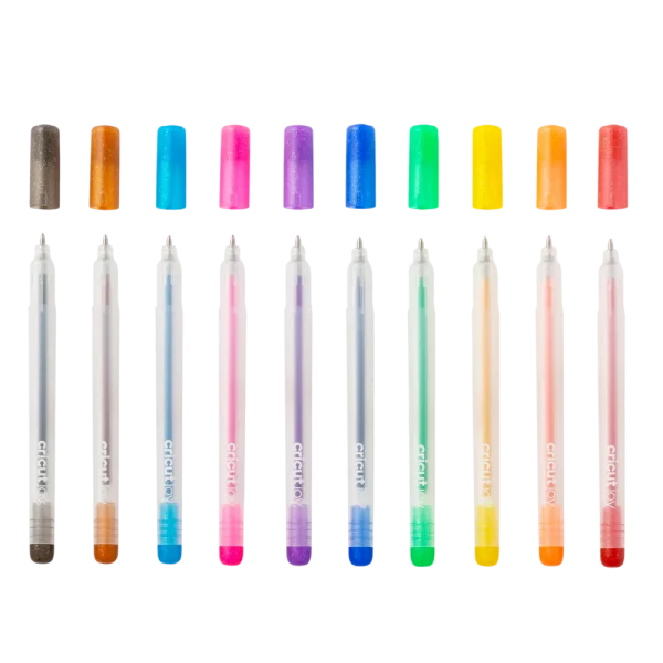 עטים 10)Cr JOYGLIT GEL RAINB 0.8)