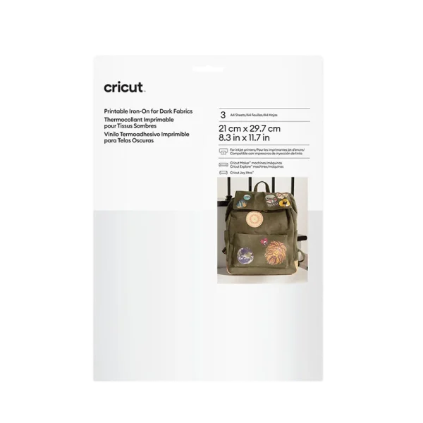 דפי איירון און להדפסה - Printable Iron-On A4 Sheets מבית CRICUT