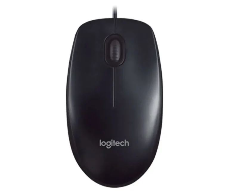עכבר חוטי Logitech M90 - שחור