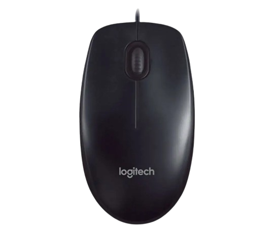 עכבר חוטי Logitech M90 - שחור