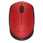 עכבר אלחוטי Logitech M171 Retail - בצבע אדום