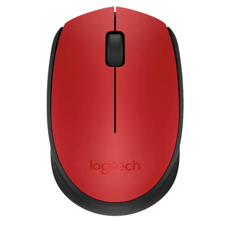 עכבר אלחוטי Logitech M171 Retail - בצבע אדום
