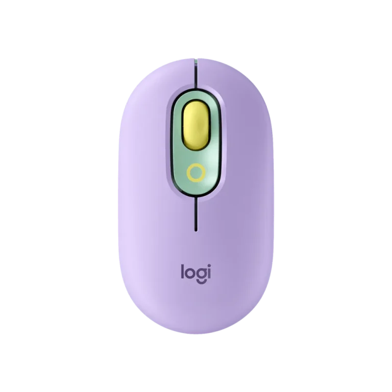 עכבר סגול,מנטה,צהוב LOGITECH POP 2.4GHZ/BT