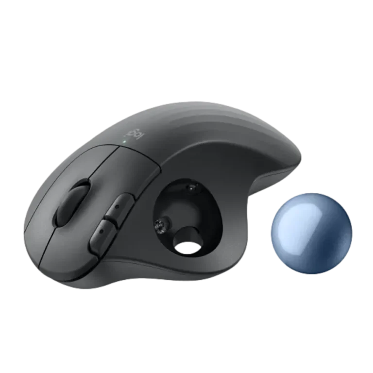 עכבר ארגונומי בצבע גרפיט LOGITECH ERGO M575S WIRELESS TRACKBALL
