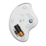 עכבר ארגונומי בצבע אופווייט LOGITECH ERGO M575S WIRELESS TRACKBALL