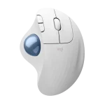 עכבר ארגונומי בצבע אופווייט LOGITECH ERGO M575S WIRELESS TRACKBALL