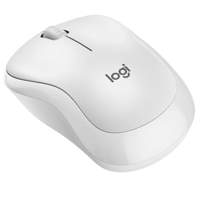 עכבר אלחוטי Logitech M240 Silent Bluetooth – צבע לבן