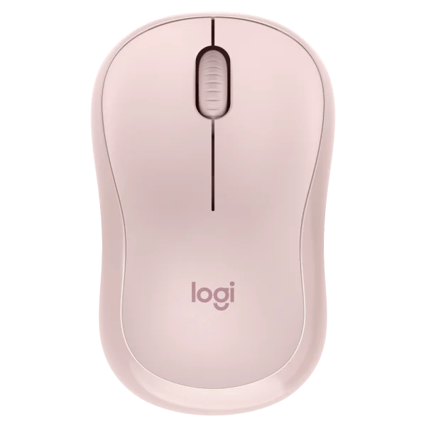עכבר אלחוטי Logitech M240 Silent Bluetooth – צבע ורוד
