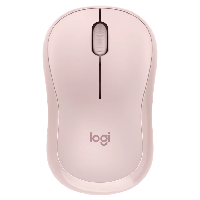 עכבר אלחוטי Logitech M240 Silent Bluetooth – צבע ורוד