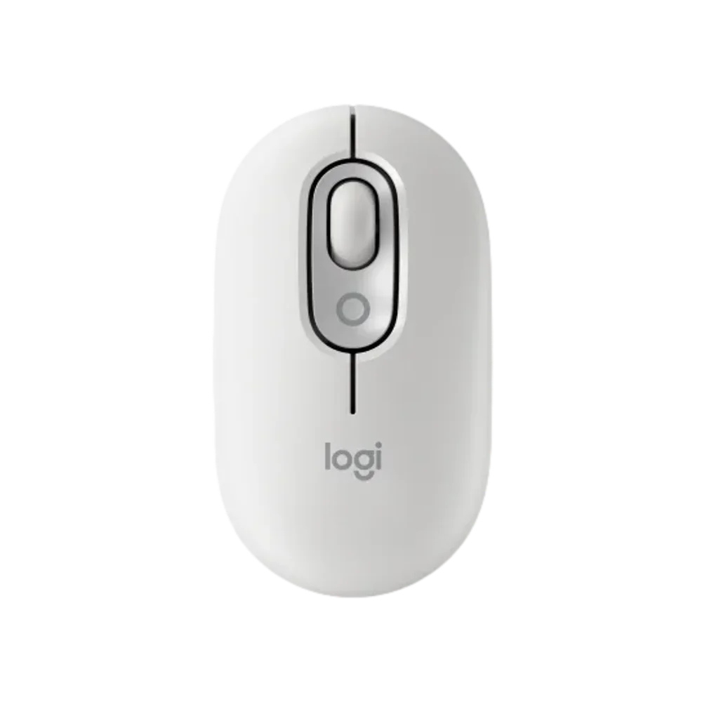 עכבר אלחוטי בצבע אוף-ווייט LOGITECH POP EMOJI עכבר אלחוטי בצבע אוף-ווייט LOGITECH POP EMOJI