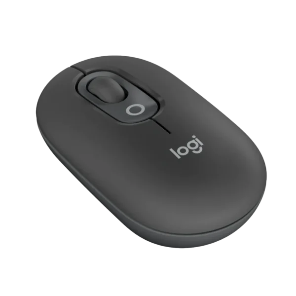עכבר אלחוטי בצבע גרפיט LOGITECH POP EMOJI