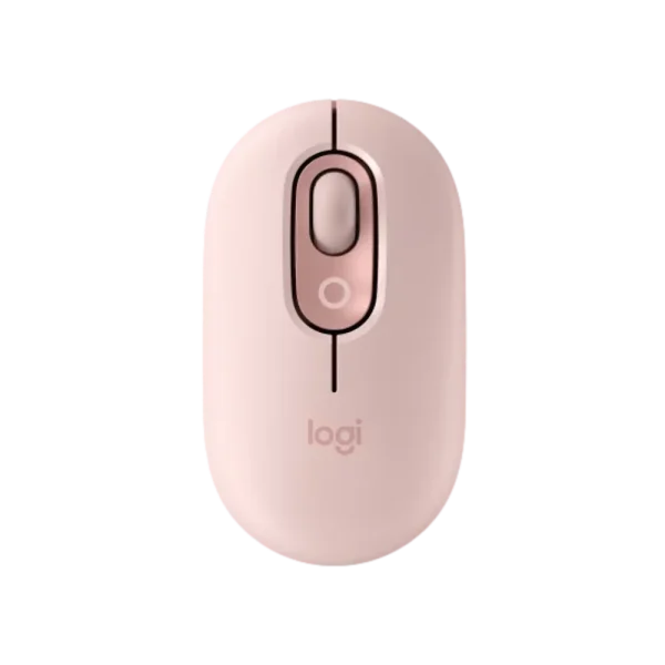 עכבר אלחוטי בצבע ורוד LOGITECH POP EMOJI