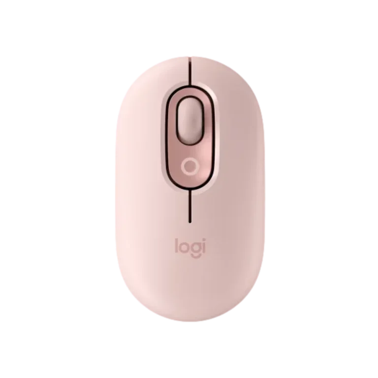 עכבר אלחוטי בצבע ורוד LOGITECH POP EMOJI