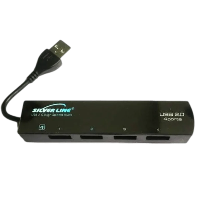מפצל לנייד Silver Line-004H HUB 4xUSB 2.0