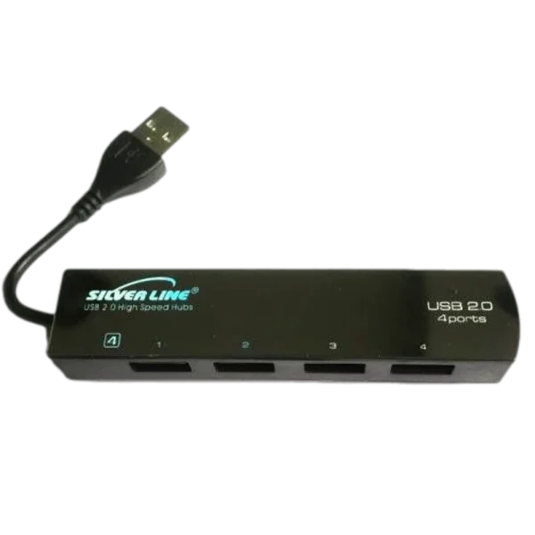 מפצל לנייד Silver Line-004H HUB 4xUSB 2.0