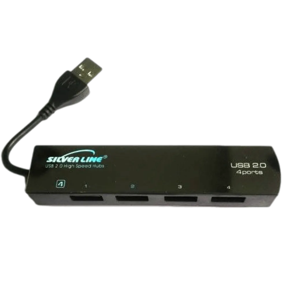 מפצל לנייד Silver Line-004H HUB 4xUSB 2.0