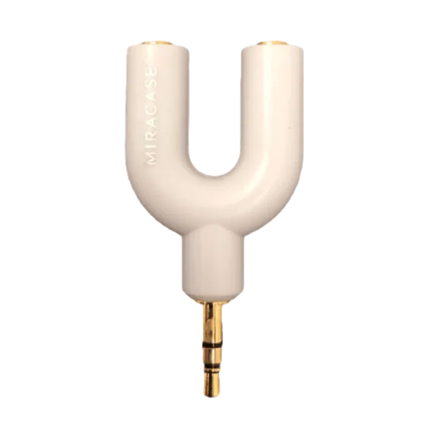 AUDIO SPLITTER מתאם אוזניות מבית SILVR LINE דגם MA-155