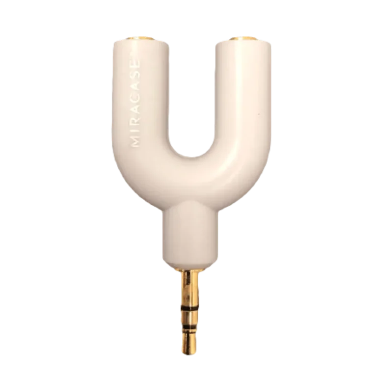 AUDIO SPLITTER מתאם אוזניות מבית SILVR LINE דגם MA-155