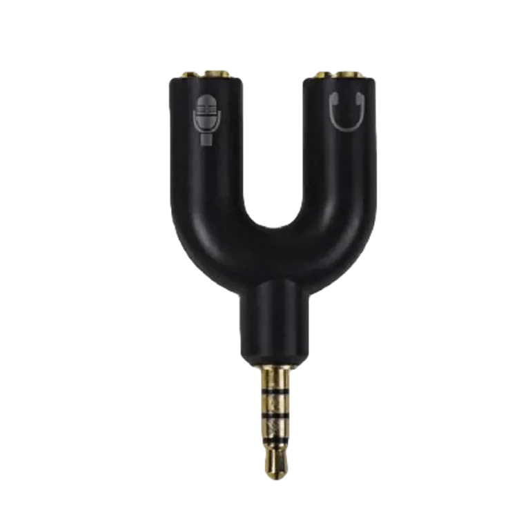 AUDIO SPLITTER מתאם אוזניות מבית SILVR LINE דגם MA-155