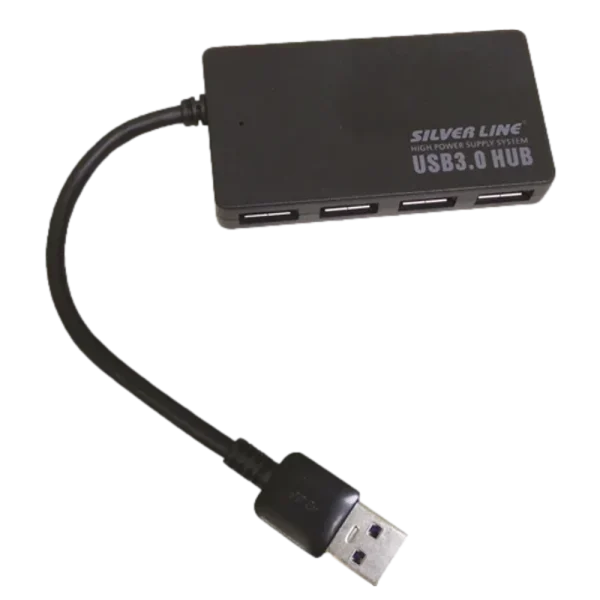 מפצל 4 יציאות Silver Line Hub USB 3.0