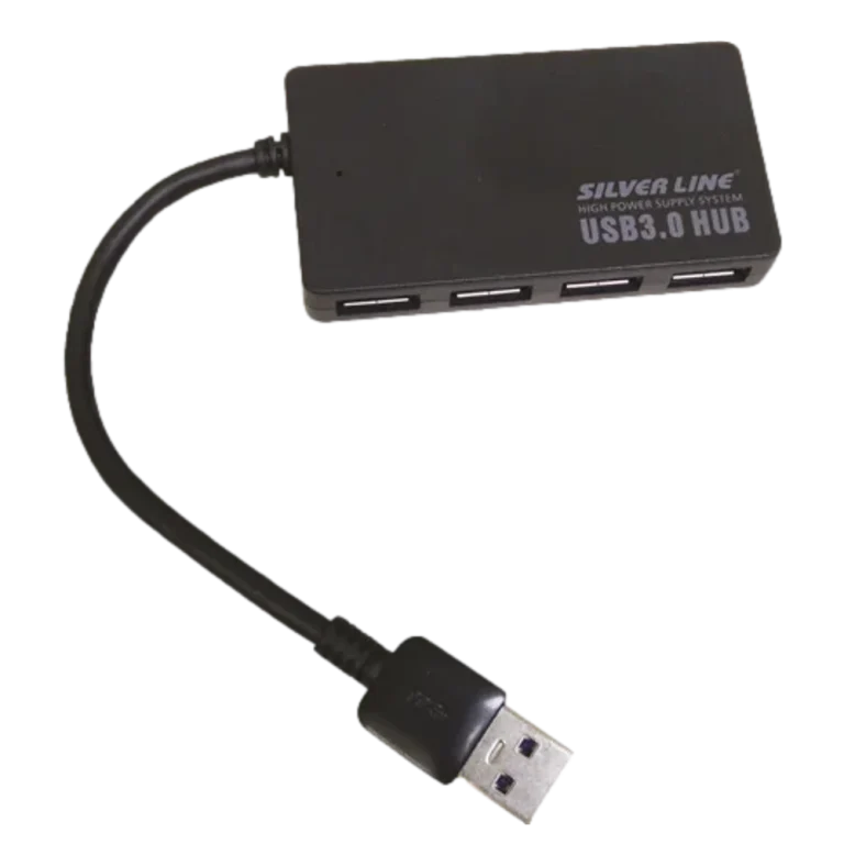 מפצל 4 יציאות Silver Line Hub USB 3.0