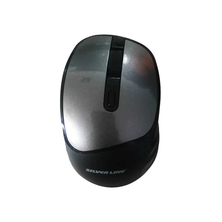 עכבר דגם RF-068 בצבע אפור מבית silver line