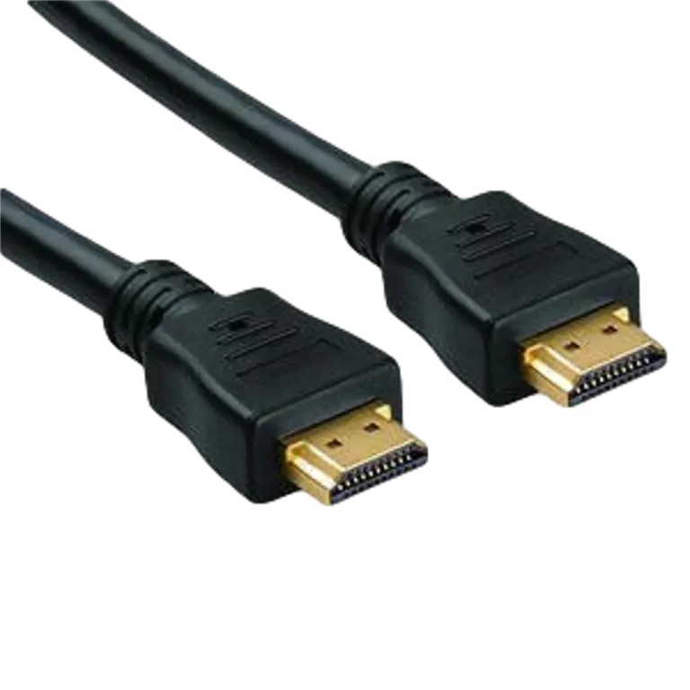 כבל HDMI- HDMI 2M HIGH SPEED זהב