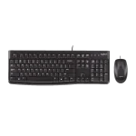 סט מקלדת ועכבר Desktop MK120 Logitech