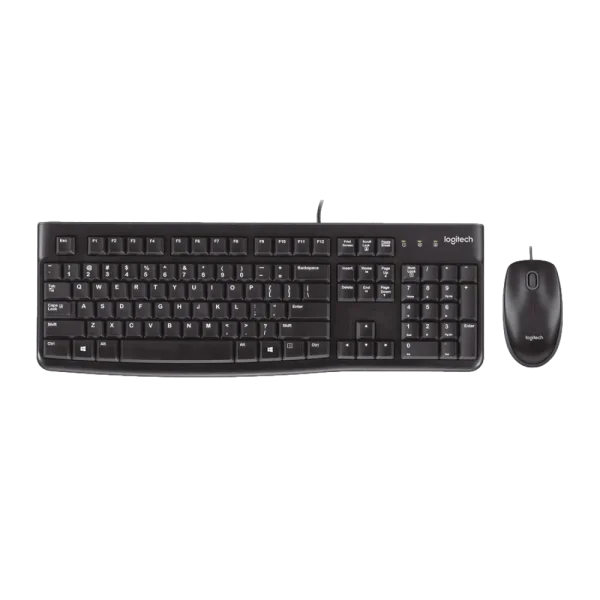 סט מקלדת ועכבר Desktop MK120 Logitech