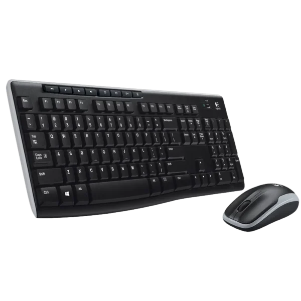 סט מק ועכבר אלחוטי MK270 USB רוסי LO