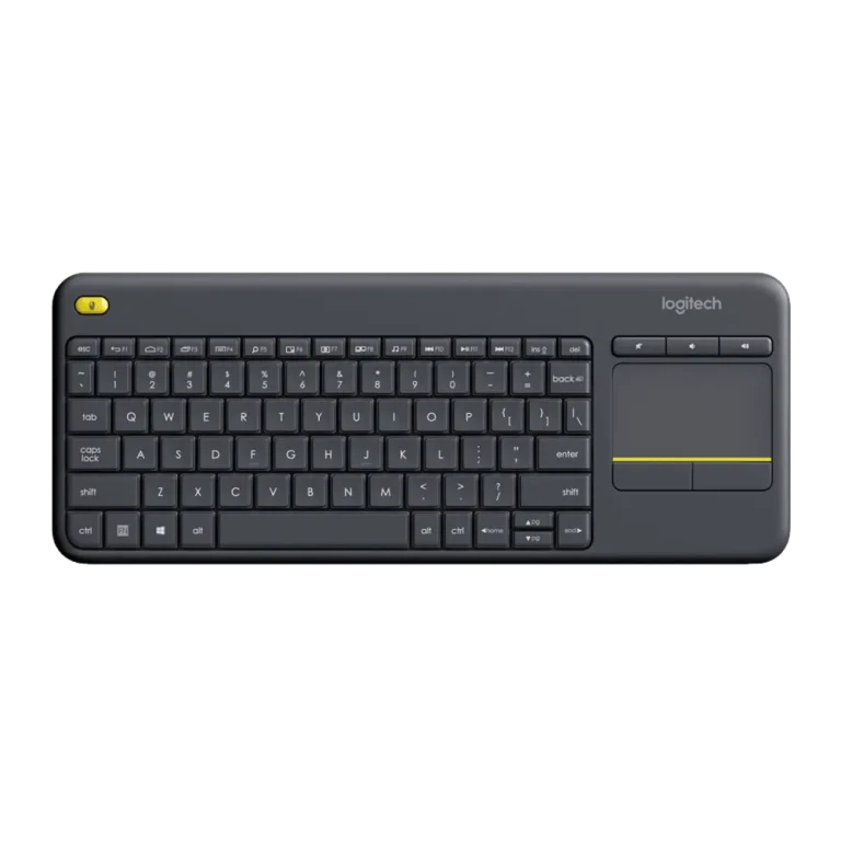 מקלדת אלחוטית Logitech Touch K400 Plus Retail בצבע שחור