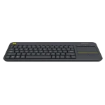 מקלדת אלחוטית Logitech Touch K400 Plus Retail בצבע שחור