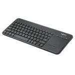 מקלדת אלחוטית Logitech Touch K400 Plus Retail בצבע שחור