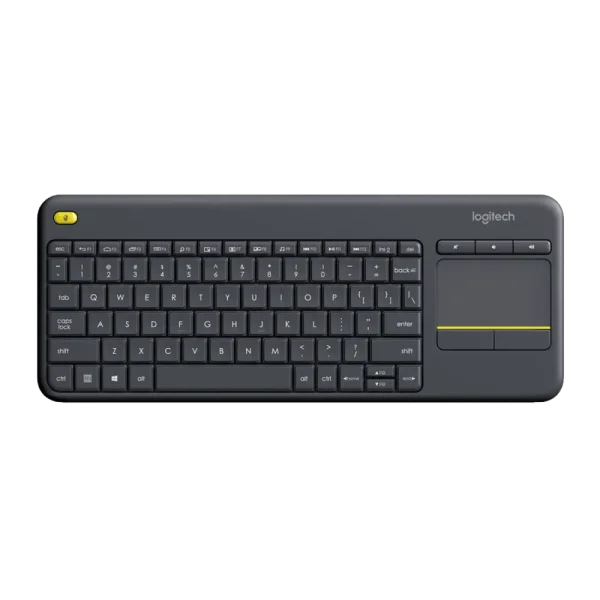 מקלדת אלחוטית Logitech Touch K400 Plus Retail בצבע שחור
