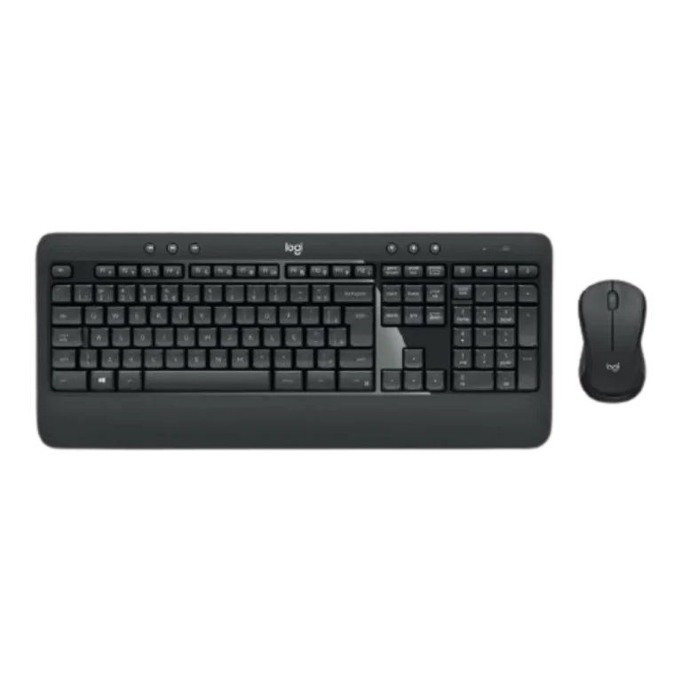 סט מקלדת ועכבר אלחוטיים Logitech MK540 שחור