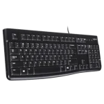 מקלדת חוטית Logitech K120 USB שחור
