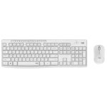 סט מקלדת ועכבר אלחוטי בעברית-אנגלית Logitech Wireless Combo MK295